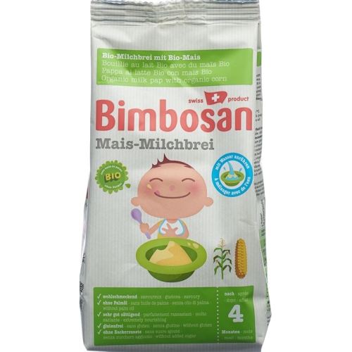 Bimbosan Corn organic milk porridge 280 g buy online