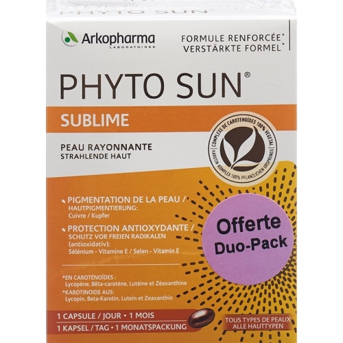 Phyto Sun Sublime capsules Duo-Pack 2 x 30 pieces buy online