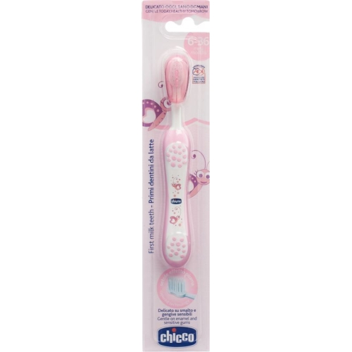 Chicco toothbrush pink 6m + buy online