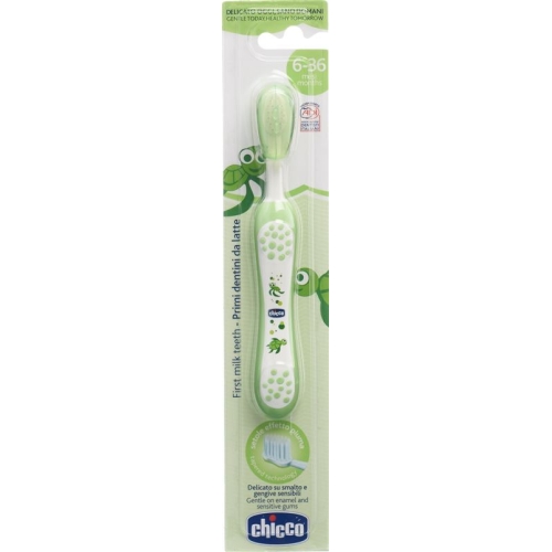 Chicco toothbrush green 6m + buy online