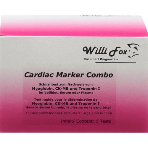 Willi Fox Cardiac Marker ComboTest 5 pcs buy online