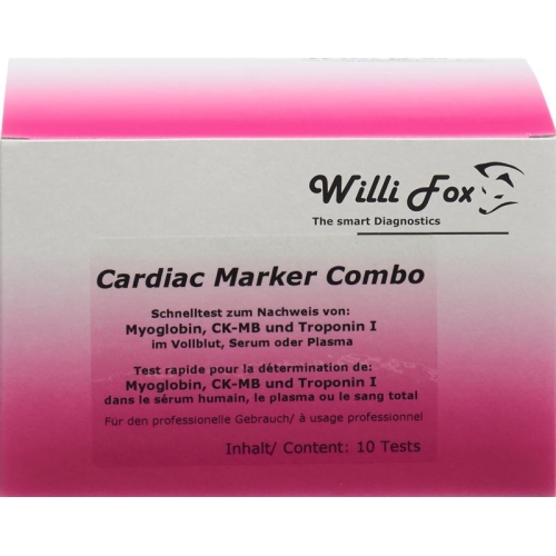 Willi Fox Cardiac Marker Test Combo 10 pcs buy online