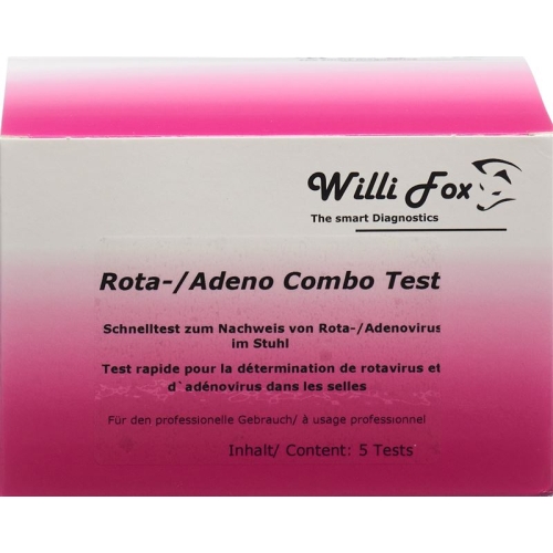 Willi Fox Rota-Adenovirus combo test 5 pcs buy online