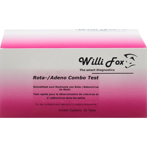 Willi Fox Rota-Adenovirus combo test 20 pieces buy online