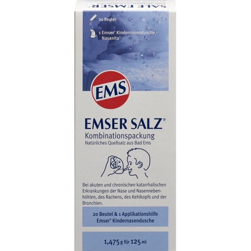 Emser salt Kombipack children nasal douche buy online