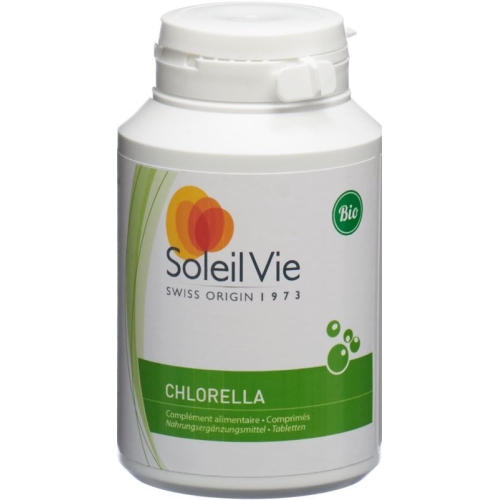 Soleil Vie Bio Chlorella pyrenoidosa tablets 250 mg fresh water algae 300 pcs buy online