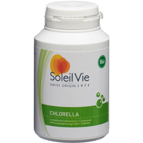 Soleil Vie Bio Chlorella pyrenoidosa tablets 250 mg fresh water algae 500 pcs buy online