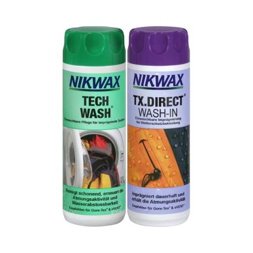 Nikwax Tech Wash / TX Direct Wash-IN Duo Pack 2 x 300 ml buy online