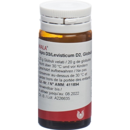 Wala Apis D3 / D2 Levisticum Glob 20 g buy online