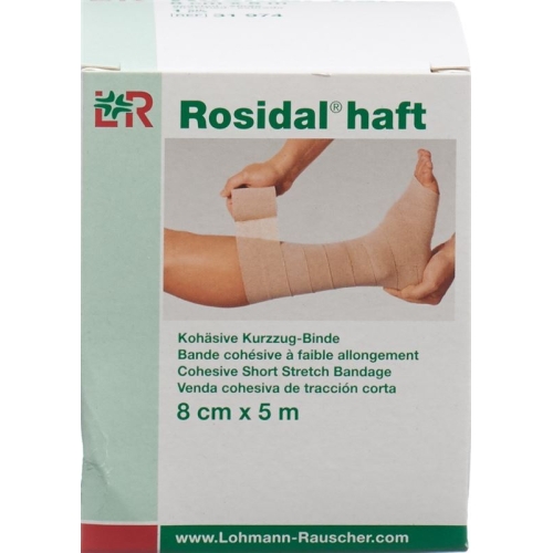 Rosidal way cohesive short stretch bandage 8cmx5m buy online