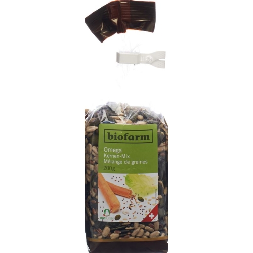 Biofarm Omega Kernen-Mix Knospe Ch Beutel 200g buy online