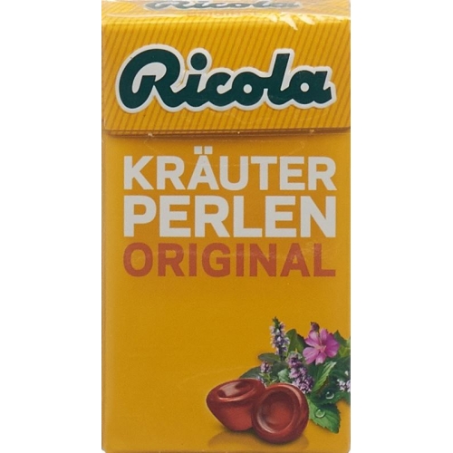 Ricola herbal pearl Original candy without sugar Box 25 g buy online