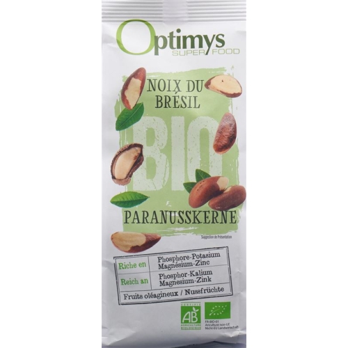 Optimys Brazil nut kernels organic 200 g buy online