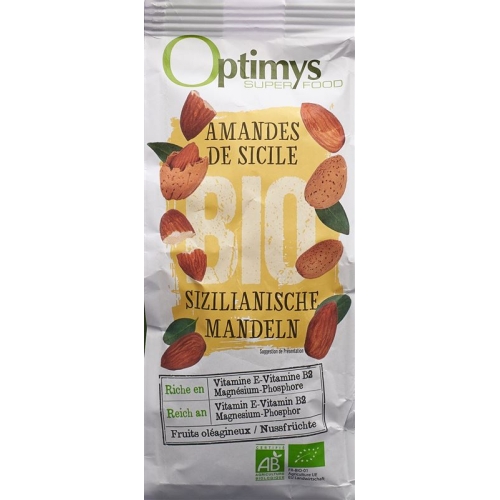 Optimys almonds Bio 200 g buy online