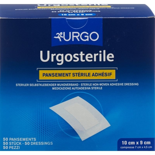 Urgo Urgosterile Steril Wundverba 100x90mm 50 Stück buy online