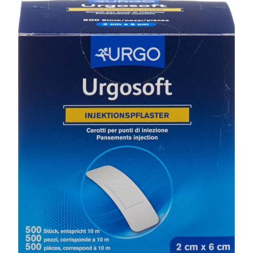 Urgosoft Injektionspflaster 2x6cm 500 Stück buy online