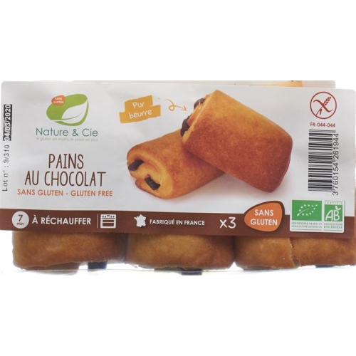 Nature & Cie puff with chocolate gluten free 180 g buy online