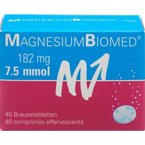 Magnesium Biomed Brausetabl 40 pcs buy online