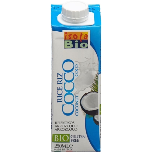 Isola Bio Mini Kokos Reis Drink Tetra 0.25L buy online