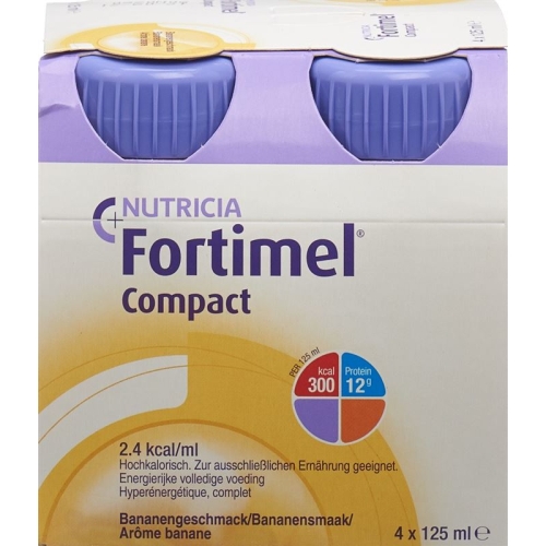 Fortimel Compact banana 4 Fl 125 ml buy online