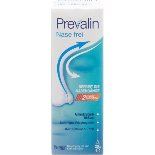 Prevalin nose freely nasal spray 20 ml buy online