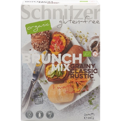 Schnitzer Organic Brunch mix gluten free 200 g buy online