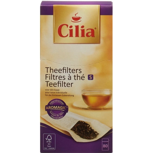 Cilia Teefilter Grösse S 80 Stück buy online