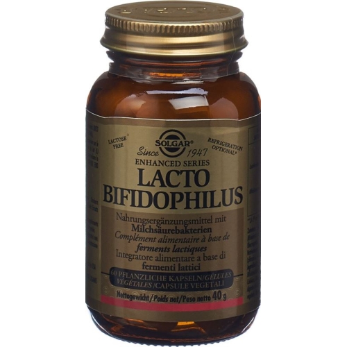 Solgar Lacto Bifidophilus Kapseln Flasche 60 Stück buy online