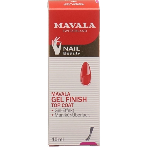 Mavala top coat gel finish 10ml buy online