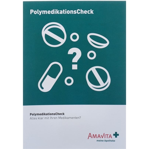 Amavita Polymedikation Flyer Deutsch 25 Stück buy online