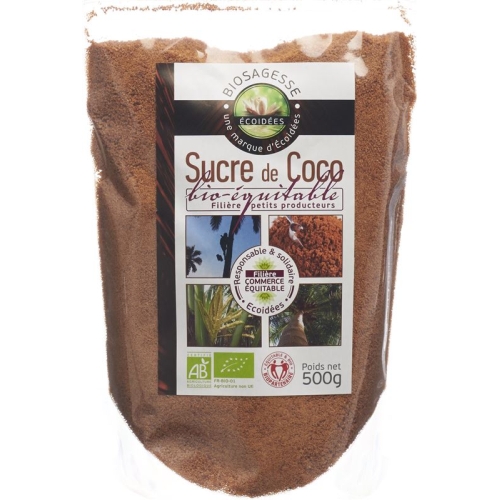 Ecoidées coconut blossom sugar 500 g buy online