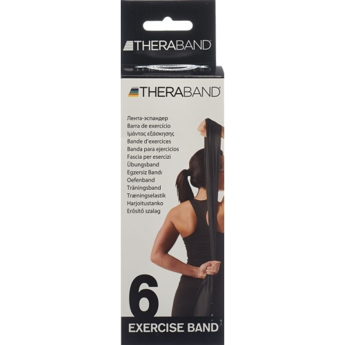 Theraband 2.5mx12.7cm black special strong buy online