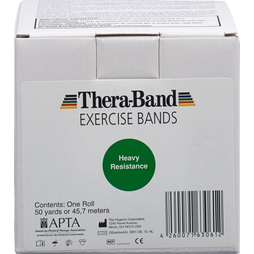 Theraband 45mx12.7cm green strong buy online