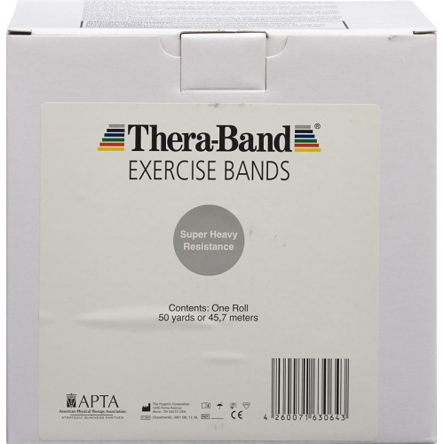 Theraband 45mx12.7cm silver super strong buy online