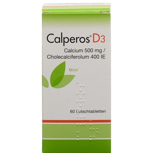 Calperos D3 Lutschtabl mint Ds 60 pcs buy online