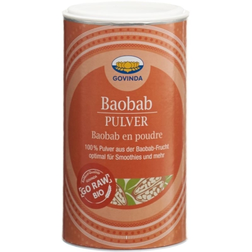 Govinda Baobab Pulver Bio Dose 200g buy online