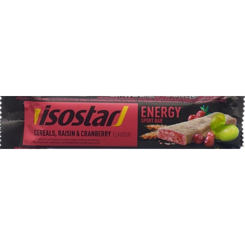 Isostar Energy Bar Cranberry 40g buy online