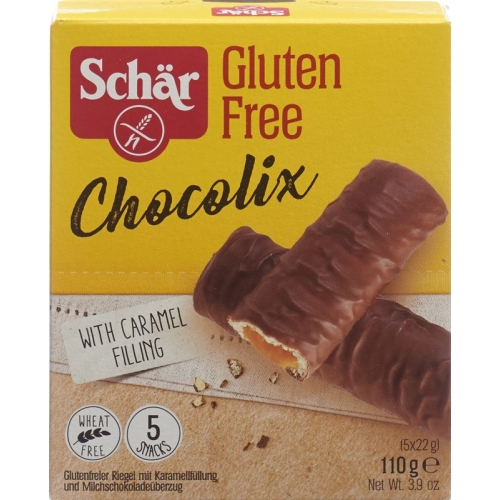 Warping Chocolix bar with Caramel gluten-free 110 g buy online