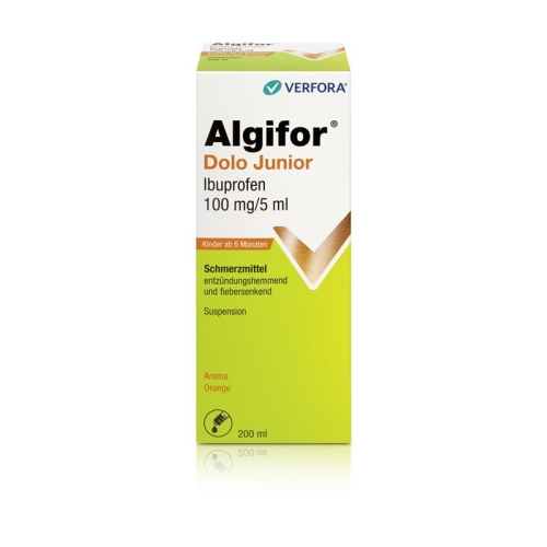 Algifor Dolo Junior Susp 100 mg / 5ml Fl 200 ml buy online