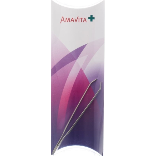 Amavita tweezers 9cm Angled Matt buy online