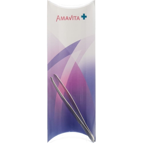 Amavita tweezers 9cm sloping matt buy online