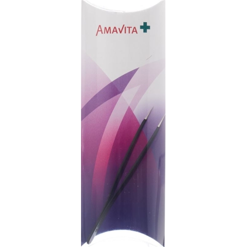 Amavita tweezers inox 10cm pointed buy online