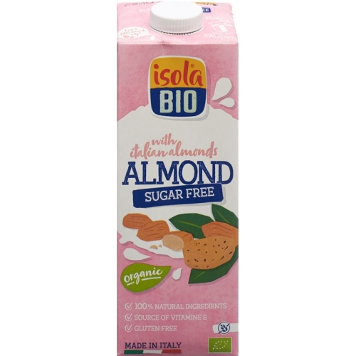 Isola Bio almond drink unsweetened 1 lt buy online