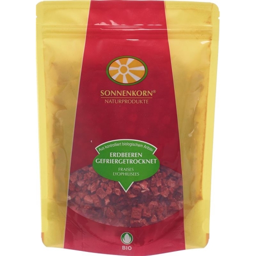 Sun grain strawberries freeze-dried organic bud 40 g buy online