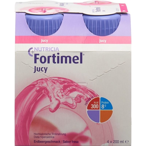 Fortimel JUCY strawberry 4 Fl 200 ml buy online