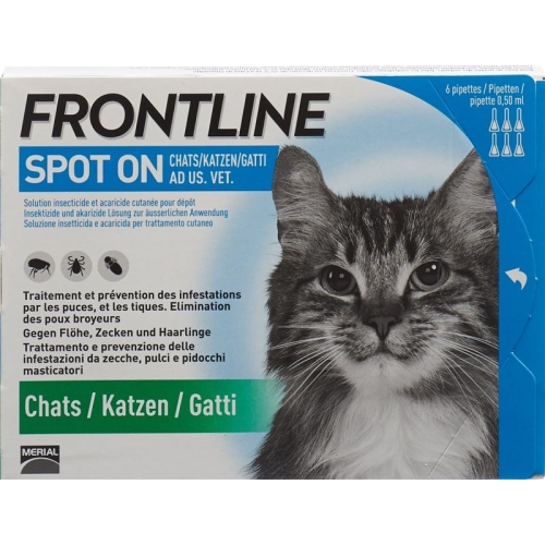 Frontline Spot On Cat List D 6 x 0.5 ml buy online