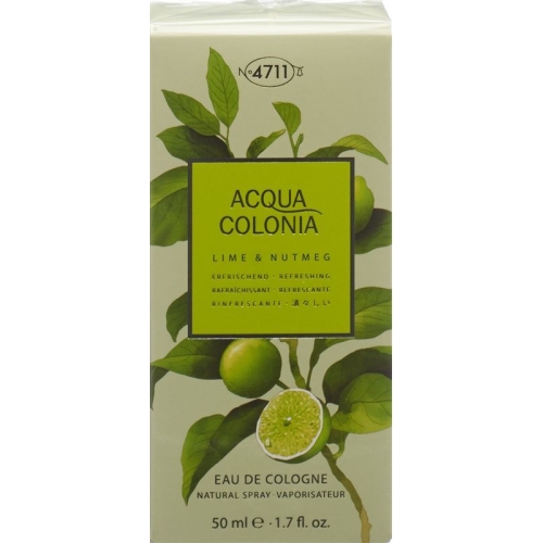 4711 Acqua Colonia Lime & Nutmeg cologne spray 50 ml buy online