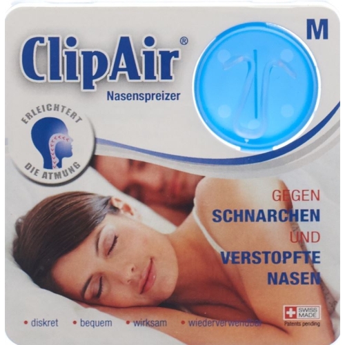 Oscimed ClipAir nasal dilator M for sleeping with storage box buy online