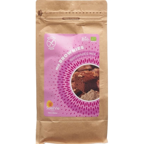 Soleil Vie Brownies Mix Organic gluten free 500 g buy online