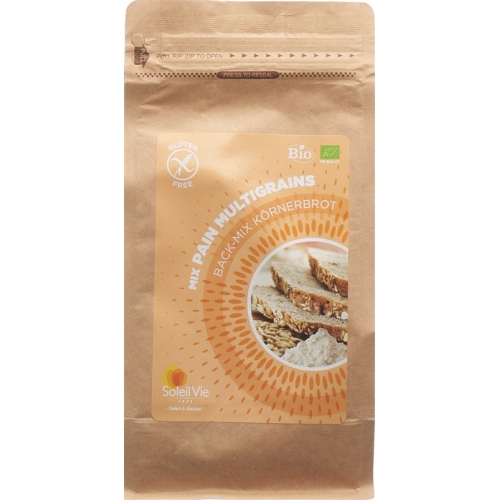 Soleil Vie multigrain mix for bread Organic gluten free 500 g buy online